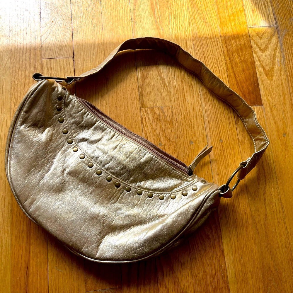 Gold boho bag!